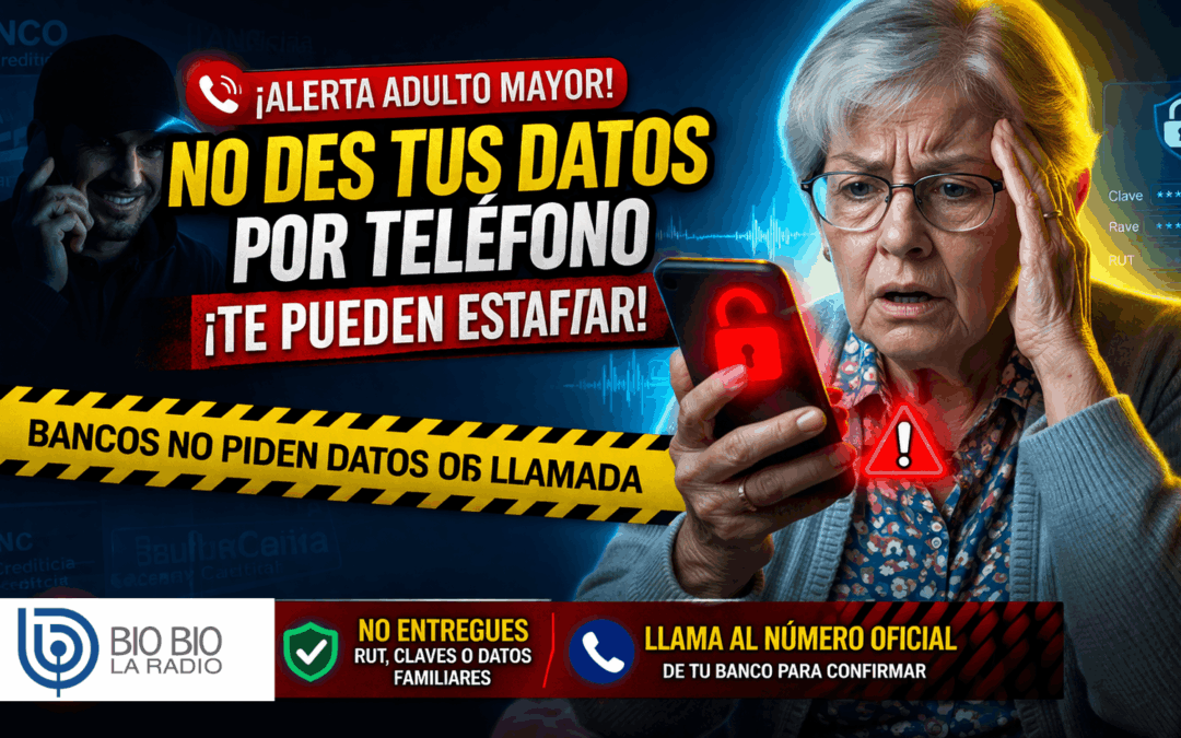 Estafas a adultos mayores suben más de 300% en un año