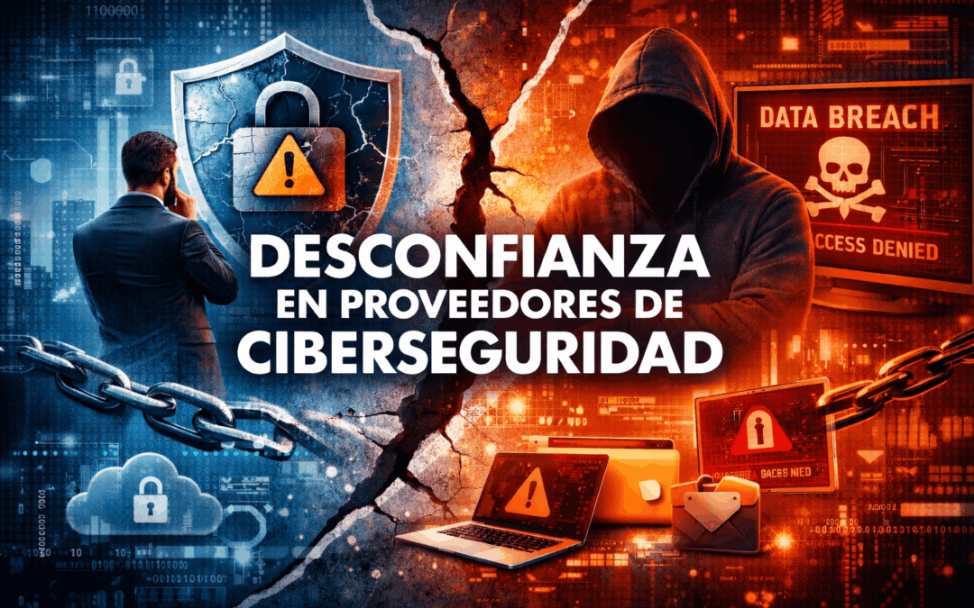 Desconfianza en proveedores de ciberseguridad:¿Por qué las empresas temen por sus datos?