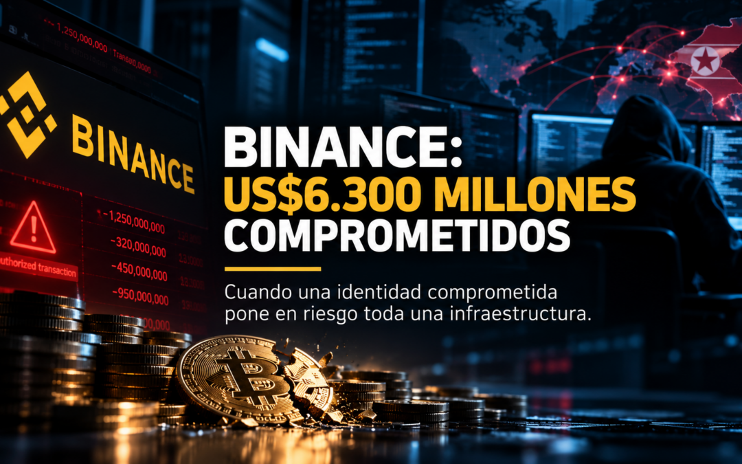 Ciberataque a Binance: US$6.300 millones comprometidos y una advertencia para la seguridad empresarial