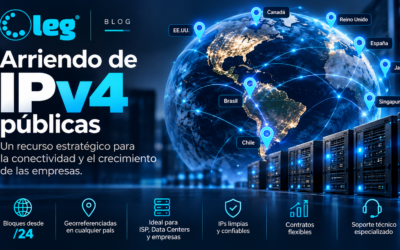 Arriendo de direcciones IPv4 públicas: un recurso estratégico para la conectividad y el crecimiento de las empresas.
