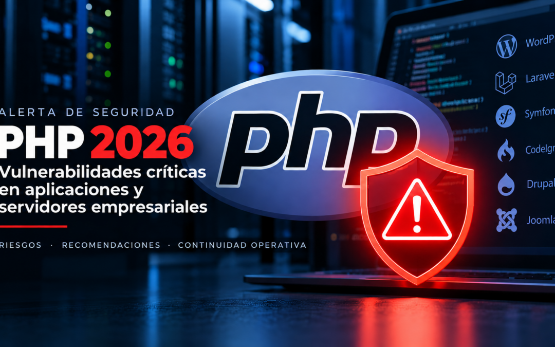 Alerta de seguridad PHP 2026: vulnerabilidades críticas ponen en riesgo aplicaciones y servidores empresariales